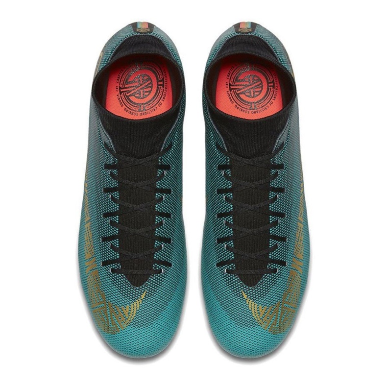 Pantofi de fotbal Nike Mercurial Superfly 6 Academy M CR7 Mg AJ3541-390 albastru albastru 2