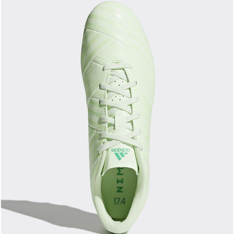 Ghete de fotbal Adidas Nemeziz 17.4 FxG M CP9008 alb alb 1 Ghete de fotbal Adidas Nemeziz 17.4 FxG M CP9008 alb alb 1