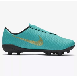 Pantofi de fotbal Nike Mercurial Vapor 12 Club Ps V CR7 Mg Jr AJ3096-390 albastru albastru 1 Pantofi de fotbal Nike Mercurial Vapor 12 Club Ps V CR7 Mg Jr AJ3096-390 albastru albastru 1