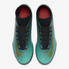 Pantofi de fotbal Nike Mercurialx 6 Club CR7 Tf AJ3570-390 albastru albastru 1