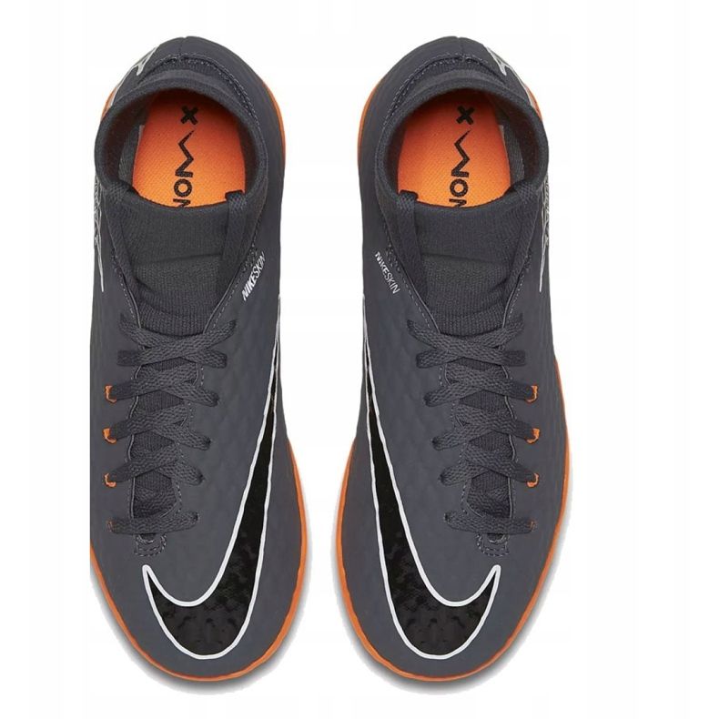 Nike Hyphantomx 3 Academy Df Ic Jr AH7291-081-S gri gri 2