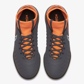 Pantofi de fotbal Nike Magista Obrax 2 Academy Df Tf Jr AH7318-080-S gri gri 2