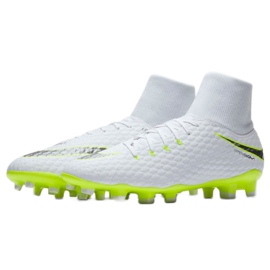 Pantofi de fotbal Nike Hypervenom Phantom 3 Academy Df Fg M AH7268-107 multicolor alb 2