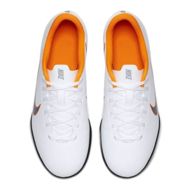 Pantofi de sală Nike Mercurial Vapor 12 Club Gs Ic Jr AH7354-107 alb alb 1