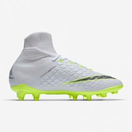 Pantofi de fotbal Nike Hypervenom Phantom 3 Elite Dynamic Fit Fg Jr AJ3791-107 alb alb 2 Pantofi de fotbal Nike Hypervenom Phantom 3 Elite Dynamic Fit Fg Jr AJ3791-107 alb alb 2
