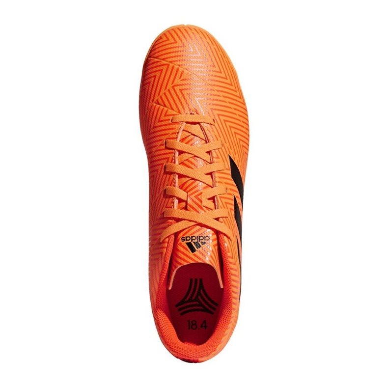 Ghete de fotbal Adidas Nemeziz Tango 18.4 In M DA9620 portocale portocale 1