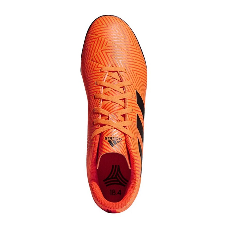 Ghete de fotbal Adidas Nemeziz Tango Tf M DA9624 portocale portocale 1