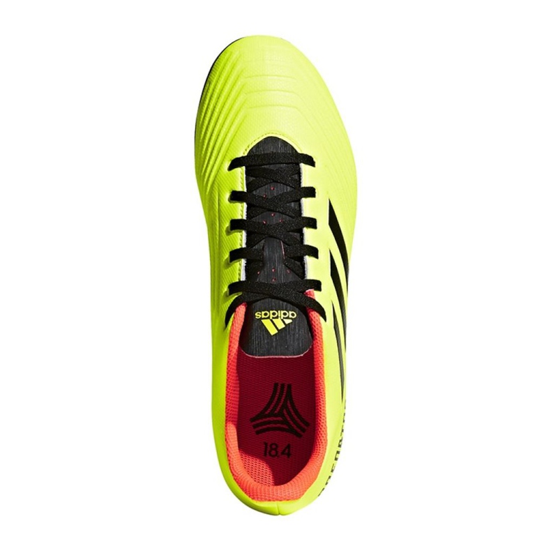 Ghete de fotbal Adidas Predator Tango 18.4 Tf M DB2141 multicolor galben 2