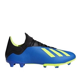 Ghete de fotbal Adidas X 18.3 Fg M DA9335 multicolor albastru 1