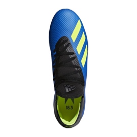 Ghete de fotbal Adidas X 18.3 Fg M DA9335 multicolor albastru 2