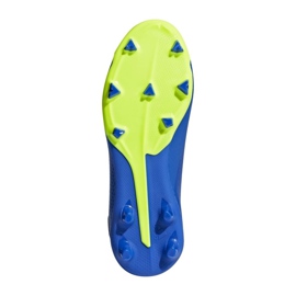 Ghete de fotbal Adidas X 18.3 Fg Jr DB2416 albastru marin albastru 2