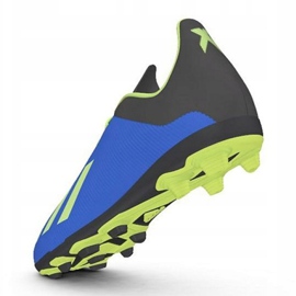 Ghete de fotbal Adidas X 18.4 FxG Jr DB2419 multicolor albastru 3
