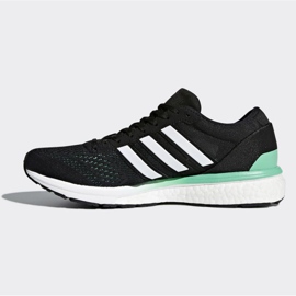 Pantofi de alergare adidas Boston 6 W BB6421 negru verde 1