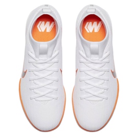 Pantofi de sală Nike Mercurial SuperflyX 6 Academy Gs Ic Jr AH7343-107 alb alb 2