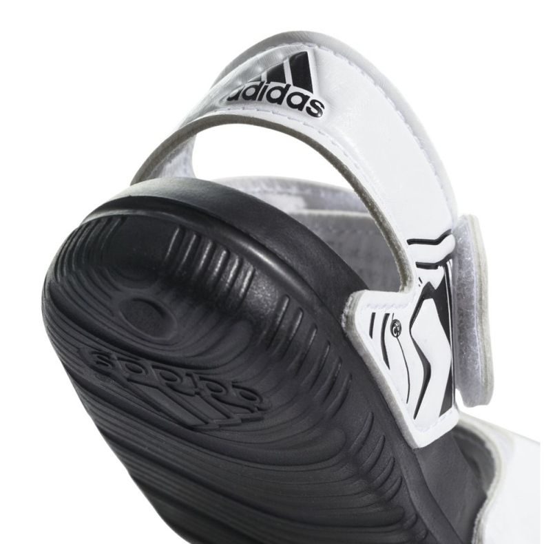 Sandale Adidas Star Wars AltaSwim Jr CQ0128 alb negru 2
