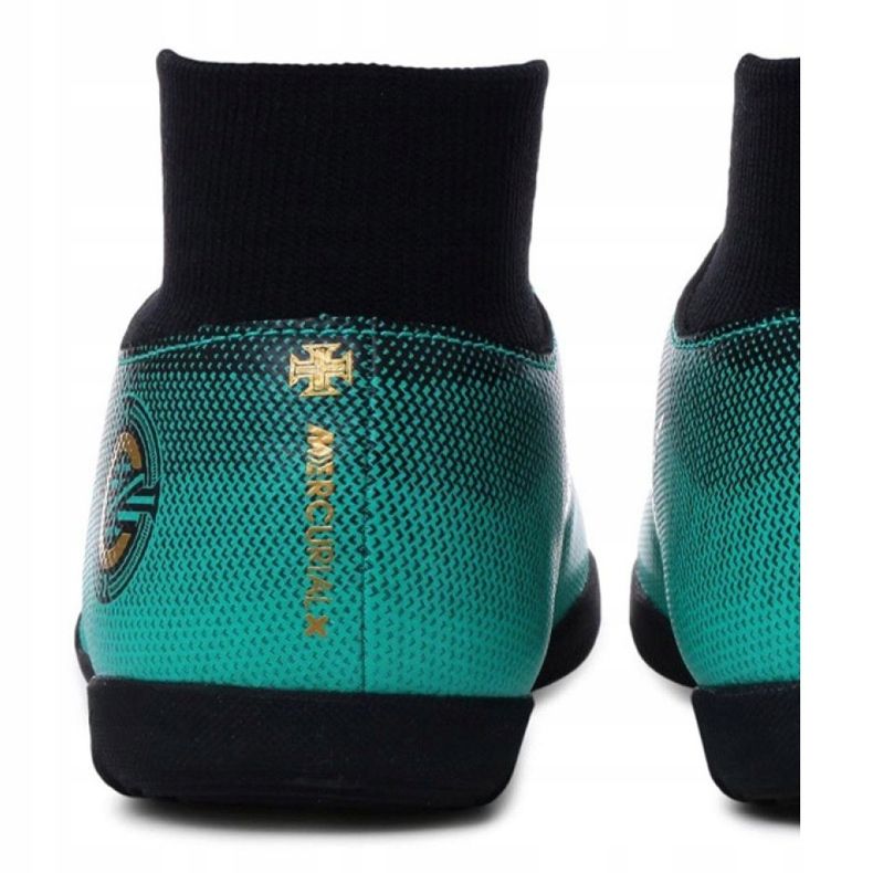 Pantofi de fotbal Nike Mercurial SuperflyX 6 Club CR7 Ic M AJ3569-390 albastru albastru 2