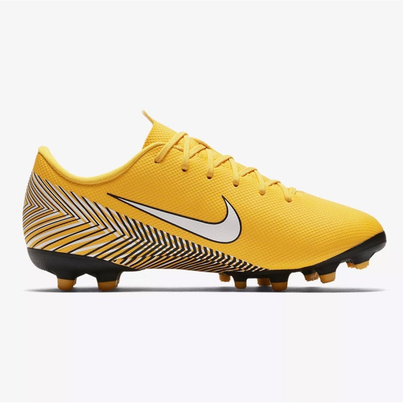 Pantofi de fotbal Nike Mercurial Vapor 12 Academy Neymar Mg Jr AO2896-710 multicolor galben 1 Pantofi de fotbal Nike Mercurial Vapor 12 Academy Neymar Mg Jr AO2896-710 multicolor galben 1