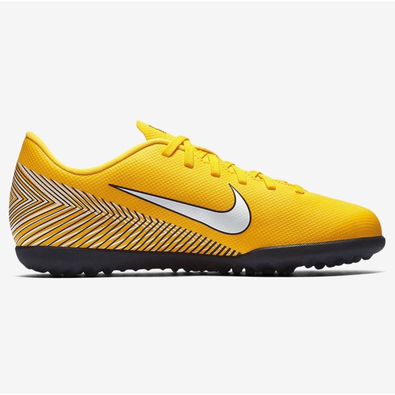 Pantofi de fotbal Nike Mercurial Vapor 12 Club Neymar Tf Jr AO9478-710 galben galben 1 Pantofi de fotbal Nike Mercurial Vapor 12 Club Neymar Tf Jr AO9478-710 galben galben 1
