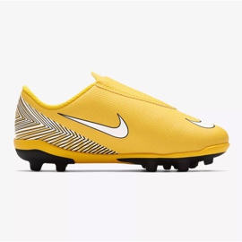 Pantofi de fotbal Nike Mercurial Vapor 12 (V) Ps Neymar FG / MG Jr AO2897-710 galben galben 1