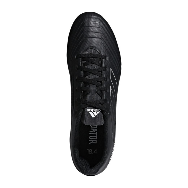 Ghete de fotbal Adidas Predator 18.4 FxG M DB2006 negru negru 1 Ghete de fotbal Adidas Predator 18.4 FxG M DB2006 negru negru 1