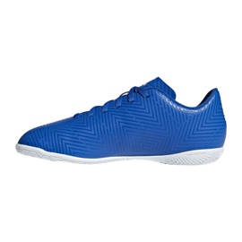 Ghete de fotbal Adidas Nemeziz Tango 18.4 In Jr DB2384 albastru albastru 1