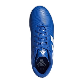 Ghete de fotbal Adidas Nemeziz Tango 18.4 In Jr DB2384 albastru albastru 2