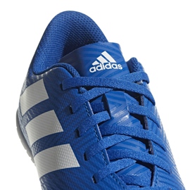 Ghete de fotbal Adidas Nemeziz Tango 18.4 In Jr DB2384 albastru albastru 3