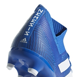 Ghete de fotbal Adidas Nemeziz 18.3 Fg M DB2109 multicolor albastru 2 Ghete de fotbal Adidas Nemeziz 18.3 Fg M DB2109 multicolor albastru 2