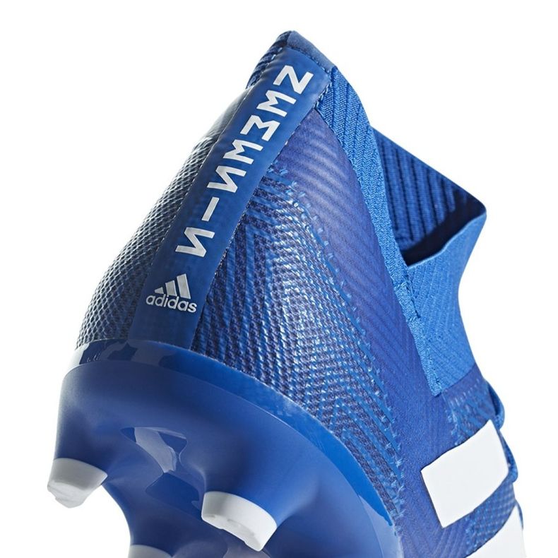 Ghete de fotbal Adidas Nemeziz 18.3 Fg M DB2109 multicolor albastru 2 Ghete de fotbal Adidas Nemeziz 18.3 Fg M DB2109 multicolor albastru 2