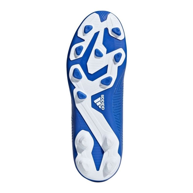 Ghete de fotbal Adidas Nemeziz 18.4 FxG Jr DB2357 multicolor albastru 2 Ghete de fotbal Adidas Nemeziz 18.4 FxG Jr DB2357 multicolor albastru 2