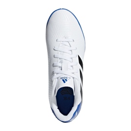 Ghete de fotbal Adidas Nemeziz Messi Tango In Jr DB2398 albastru alb 1