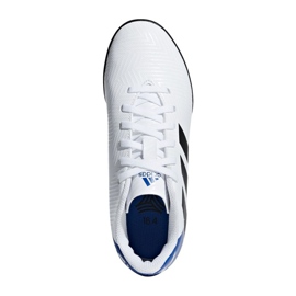 Ghete de fotbal Adidas Nemeziz Messi Tango In Jr DB2401 alb alb 1