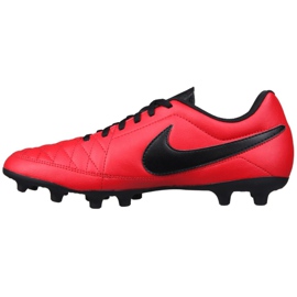 Pantofi de fotbal Nike Majestry Fg M AQ7902-600 roșu roșu 1