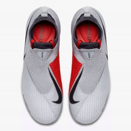 Ghete de fotbal Nike Phantom Vsn Elite Df Fg Jr AO3289-060 alb alb 2