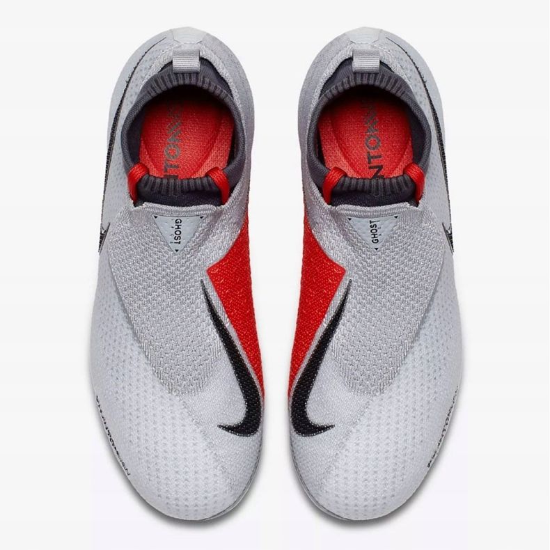 Ghete de fotbal Nike Phantom Vsn Elite Df Fg Jr AO3289-060 alb alb 2