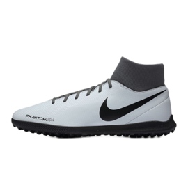 Pantofi de fotbal Nike Phantom Vsn Club Df Tf AO3273-060 alb gri 1