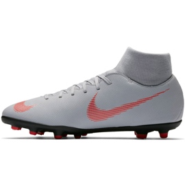 Pantofi de fotbal Nike Mercurial Superfly 6 Club Mg M AH7363-060 multicolor gri 1 Pantofi de fotbal Nike Mercurial Superfly 6 Club Mg M AH7363-060 multicolor gri 1