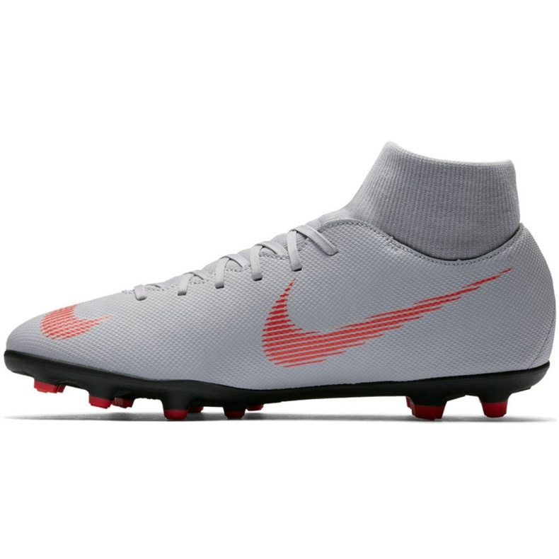 Pantofi de fotbal Nike Mercurial Superfly 6 Club Mg M AH7363-060 multicolor gri 1 Pantofi de fotbal Nike Mercurial Superfly 6 Club Mg M AH7363-060 multicolor gri 1