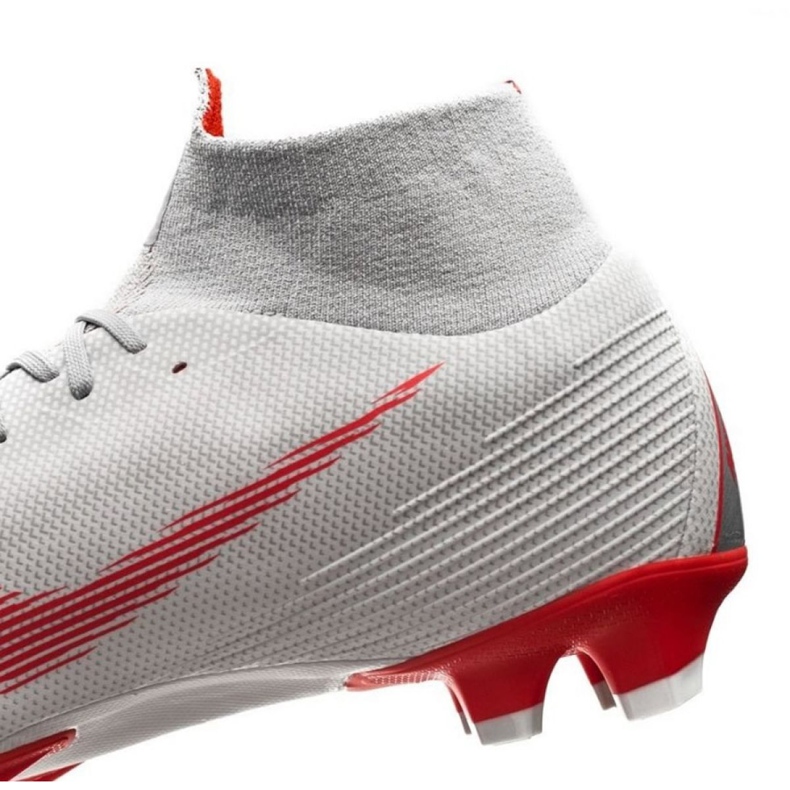 Pantofi de fotbal Nike Mercurial Superfly 6 Pro Fg M AH7368-060 alb alb 2 Pantofi de fotbal Nike Mercurial Superfly 6 Pro Fg M AH7368-060 alb alb 2