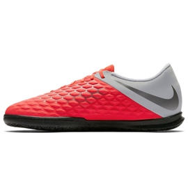 Pantofi de sală Nike Hypervenom PhantomX 3 Club Ic Jr AJ3789-600 multicolor roșu 1