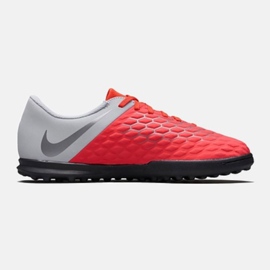 Pantofi de fotbal Nike Hypervenom Phantomx 3 Club Tf Jr AJ3790-600 multicolor roșu 1 Pantofi de fotbal Nike Hypervenom Phantomx 3 Club Tf Jr AJ3790-600 multicolor roșu 1
