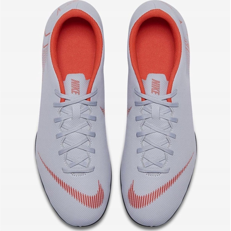 Pantofi de fotbal Nike Mercurial Vapor 12 Club M AH7378-060 multicolor gri 2 Pantofi de fotbal Nike Mercurial Vapor 12 Club M AH7378-060 multicolor gri 2