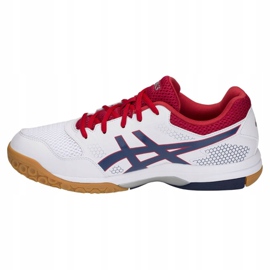 Pantofi de volei Asics Gel Rocket 8 M B706Y-100 multicolor alb 1