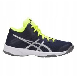 Asics Gel Tactic Mt Gs Jr C732Y-400-400 pantofi de volei multicolor albastru marin 3