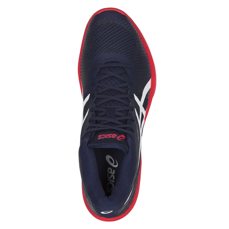 Pantofi de volei Asics Volley Elite Ff Mt M B700N-400 albastru marin albastru marin 2
