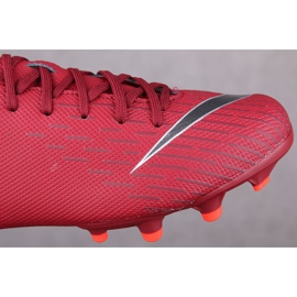 Pantofi de fotbal Nike Mercurial Vapor 12 Academy Gs Mg Jr AH7347-606 roșu roșu 1 Pantofi de fotbal Nike Mercurial Vapor 12 Academy Gs Mg Jr AH7347-606 roșu roșu 1
