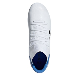 Ghete de fotbal Adidas Nemeziz Messi 18.3 FxG Jr DB2364 multicolor alb 2