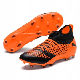 Ghete de fotbal Puma Future 2.3 Netfit Fg M 104832 02 multicolor roșu 3