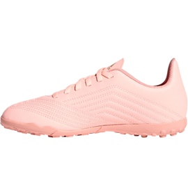 Ghete de fotbal Adidas Predator Tango 18.4 Tf Jr DB2339 roz roz 1