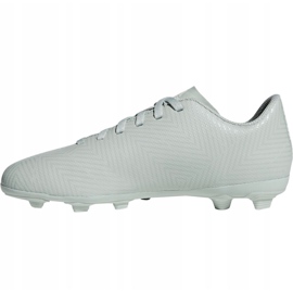 Ghete de fotbal adidas Nemeziz 18.4 FxG Jr DB2356 multicolor alb 2